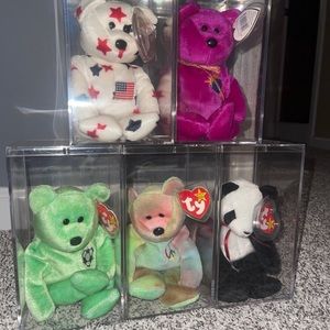 TY Beanie Babies Collectibles - All 5